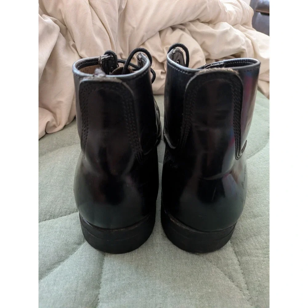 Vintage 50s BF Goodrich GJ Black Military Combat Boots Size 9.5